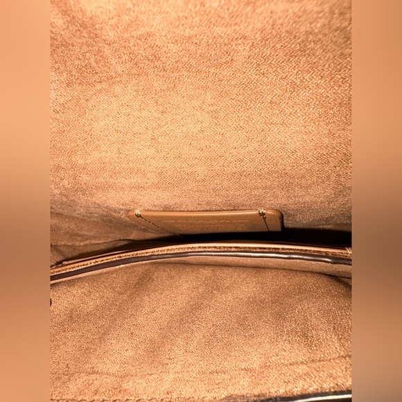 COACH Kleo Crossbody 17 Bag - C5993 Taupe/Electric Purple/Yellow - Picture 13 of 16